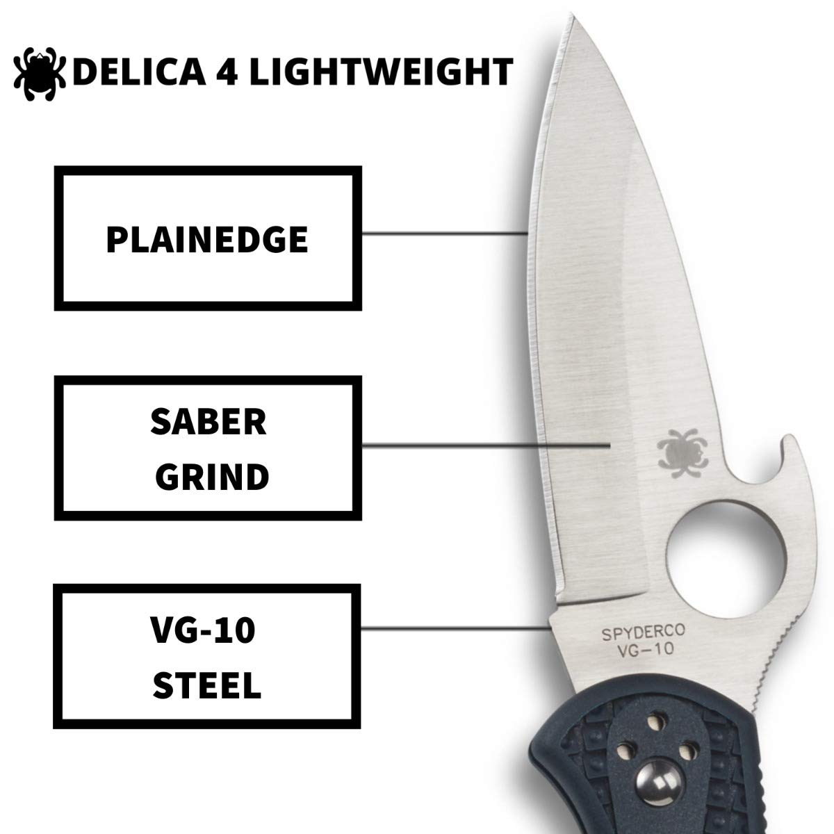 Spyderco Delica 4 Lightweight 7.15