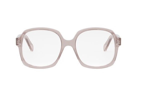 Celine THIN CL50151I 074 Pink Geometric Women's Eyeglasses - Stylish Cat Eye Frames for Women, Lightweight & Comfortable - Perfect for Work, Reading, and Fashion Accessories