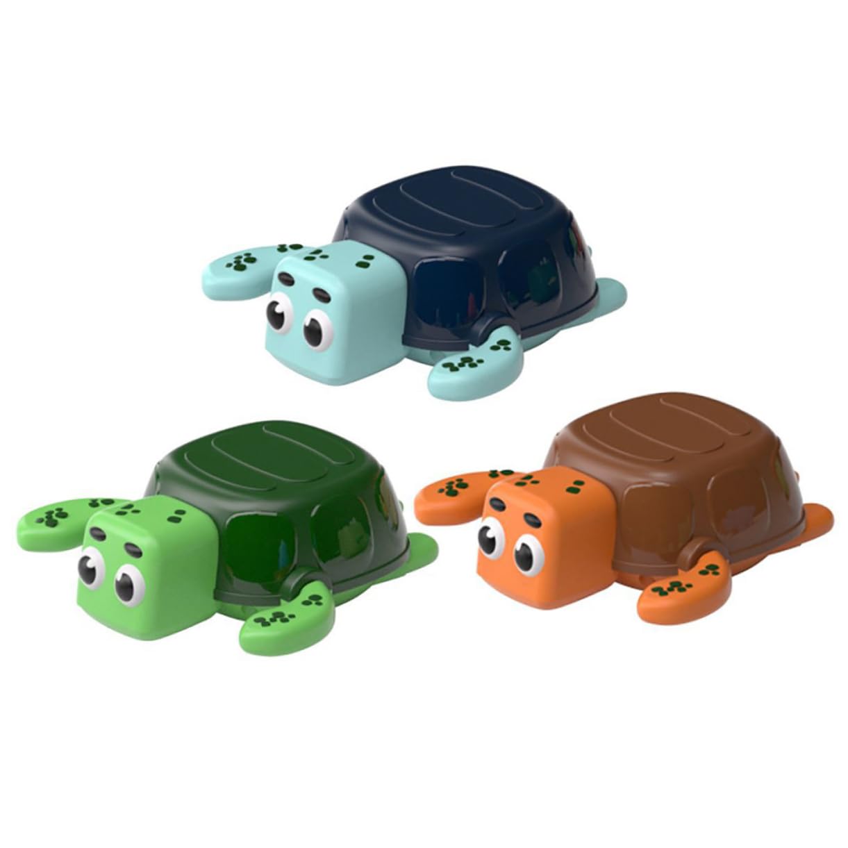 HEMOTON 6-Piece Kids Bath Toys Set - Floating Water Play Toys for Toddlers & Babies - BPA-Free Plastic Bathtub Toys for Fun Bath Time, Pool & Beach Play