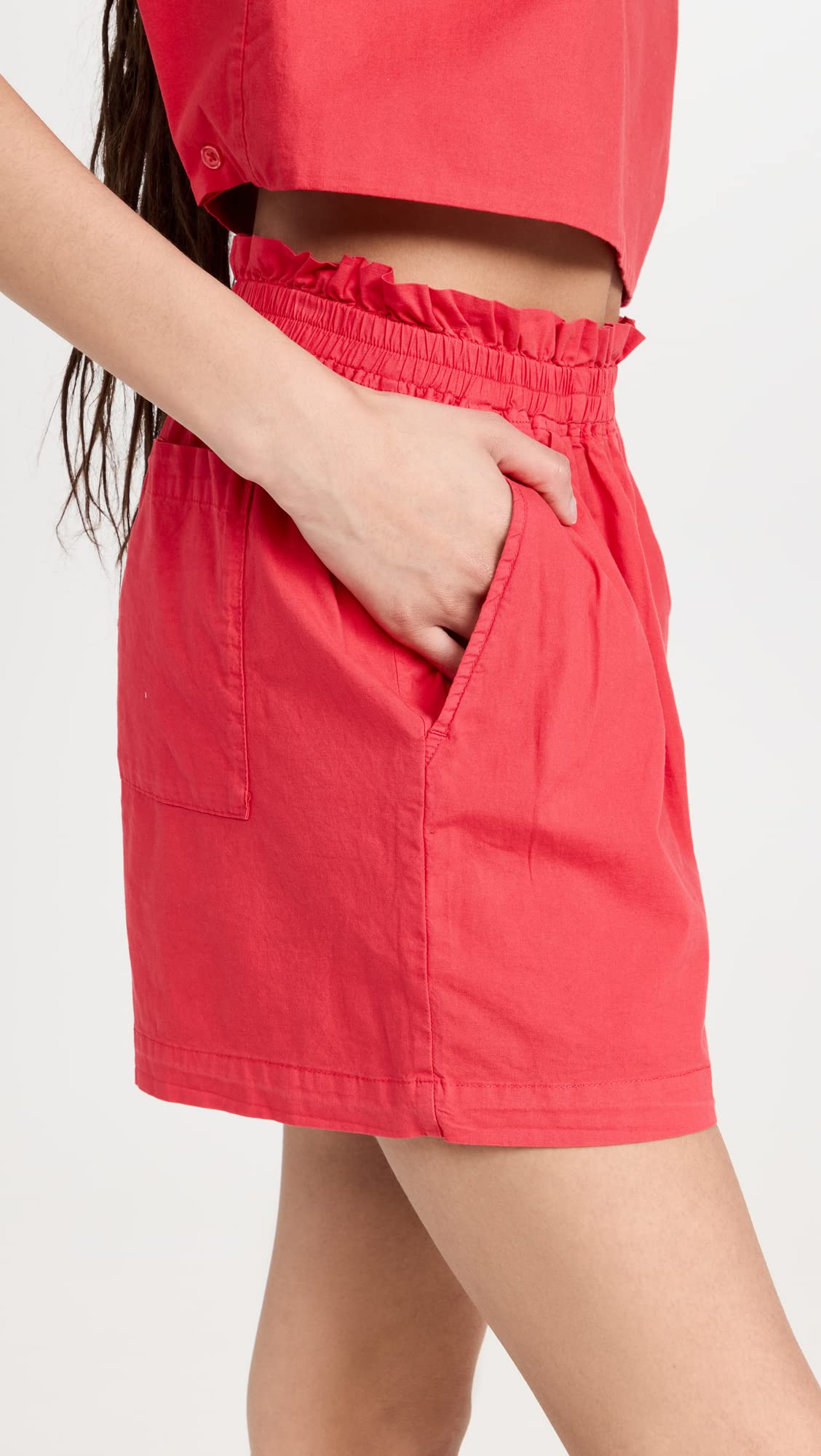 Monroe Women's High Waisted Paperbag Shorts - Trendy Summer Casual Shorts for Women | Perfect for Beach, Vacation & Everyday Wear
