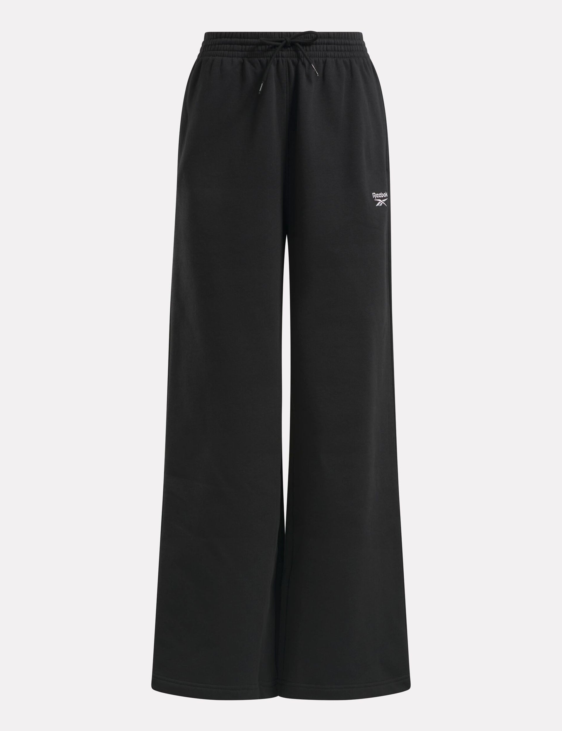 Identity Fleece Wide Leg Pants for Women - Soft & Cozy High Waisted Lounge Pants - Black - Perfect for Yoga, Home Wear & Casual Outfits