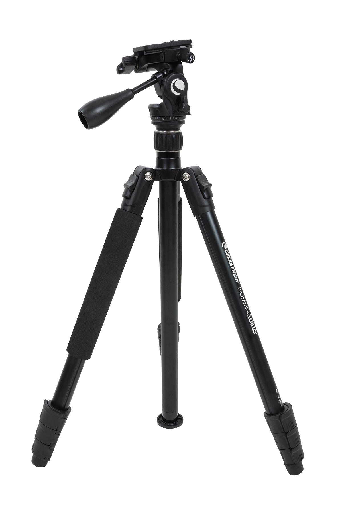 HUMMINGBIRD Fast Action Pan Tilt Head Tripod - Professional 360° Fluid Motion Camera Tripod for DSLR, Video & Photography - Perfect for Vlogging, Live Streaming & Outdoor Shooting