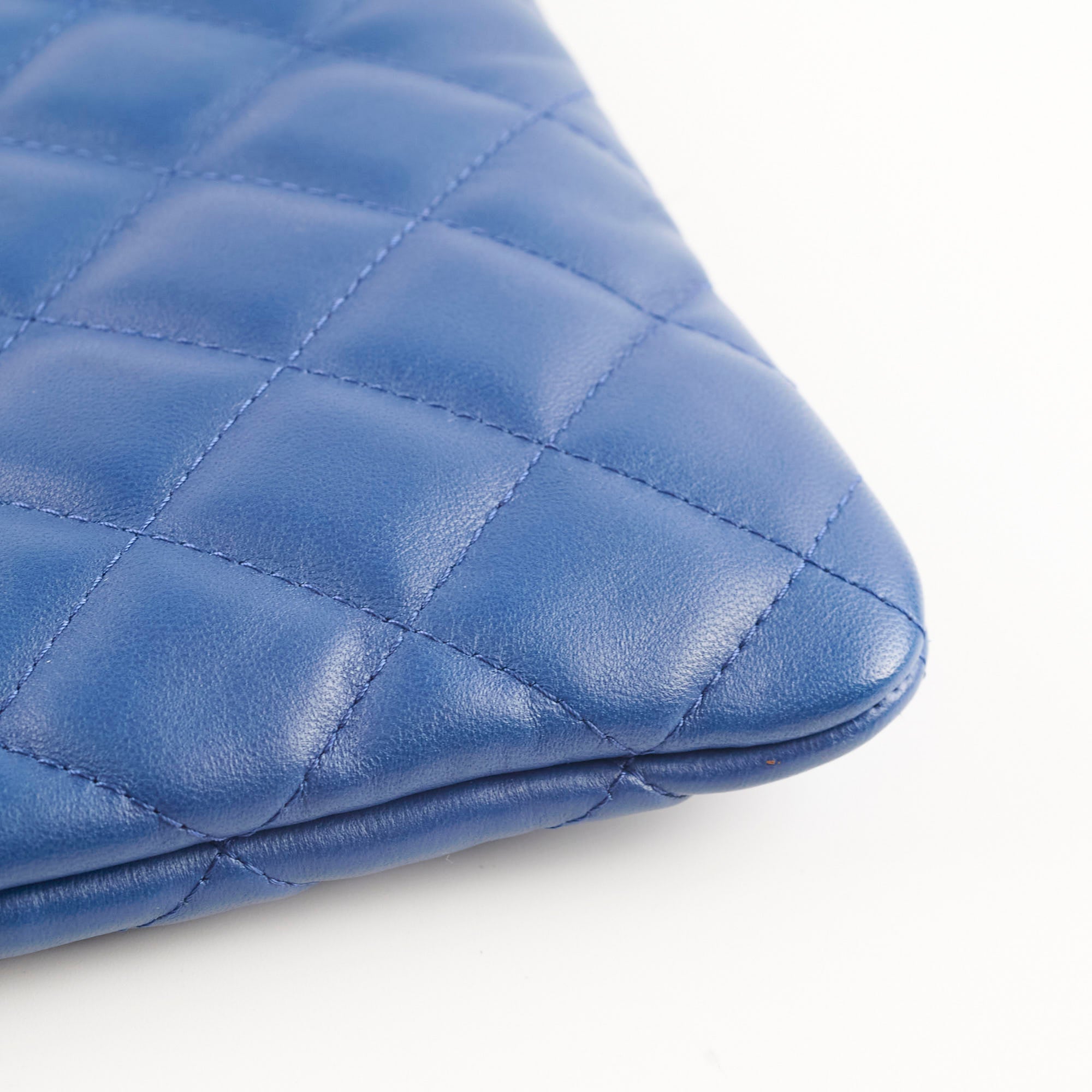 Chanel O Case Medium Blue Crossbody Bag - Luxury Designer Handbag for Women | Perfect for Everyday Use, Travel & Special Occasions