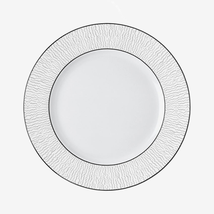 Bernardaud Dune Plates - Elegant French Porcelain Dinner Plates for Fine Dining & Special Occasions | Perfect for Weddings, Anniversaries & Upscale Entertaining