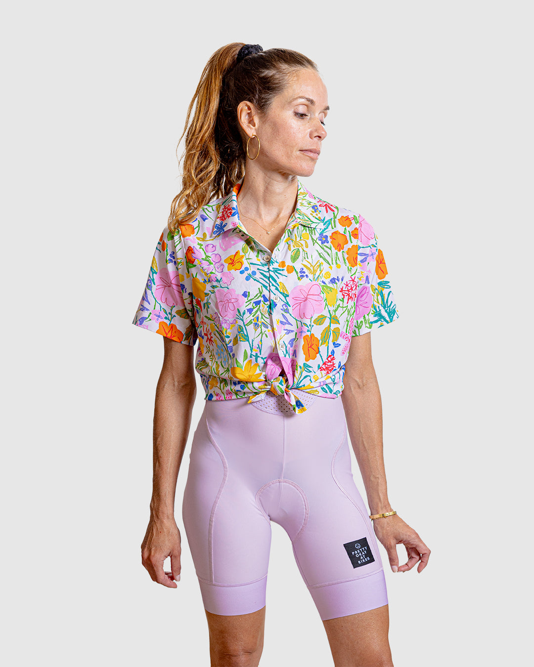 Wildflower Resort Shirt - Floral Print Casual Button Down Shirt for Men & Women | Perfect for Vacation, Beach Getaways & Summer Outings
