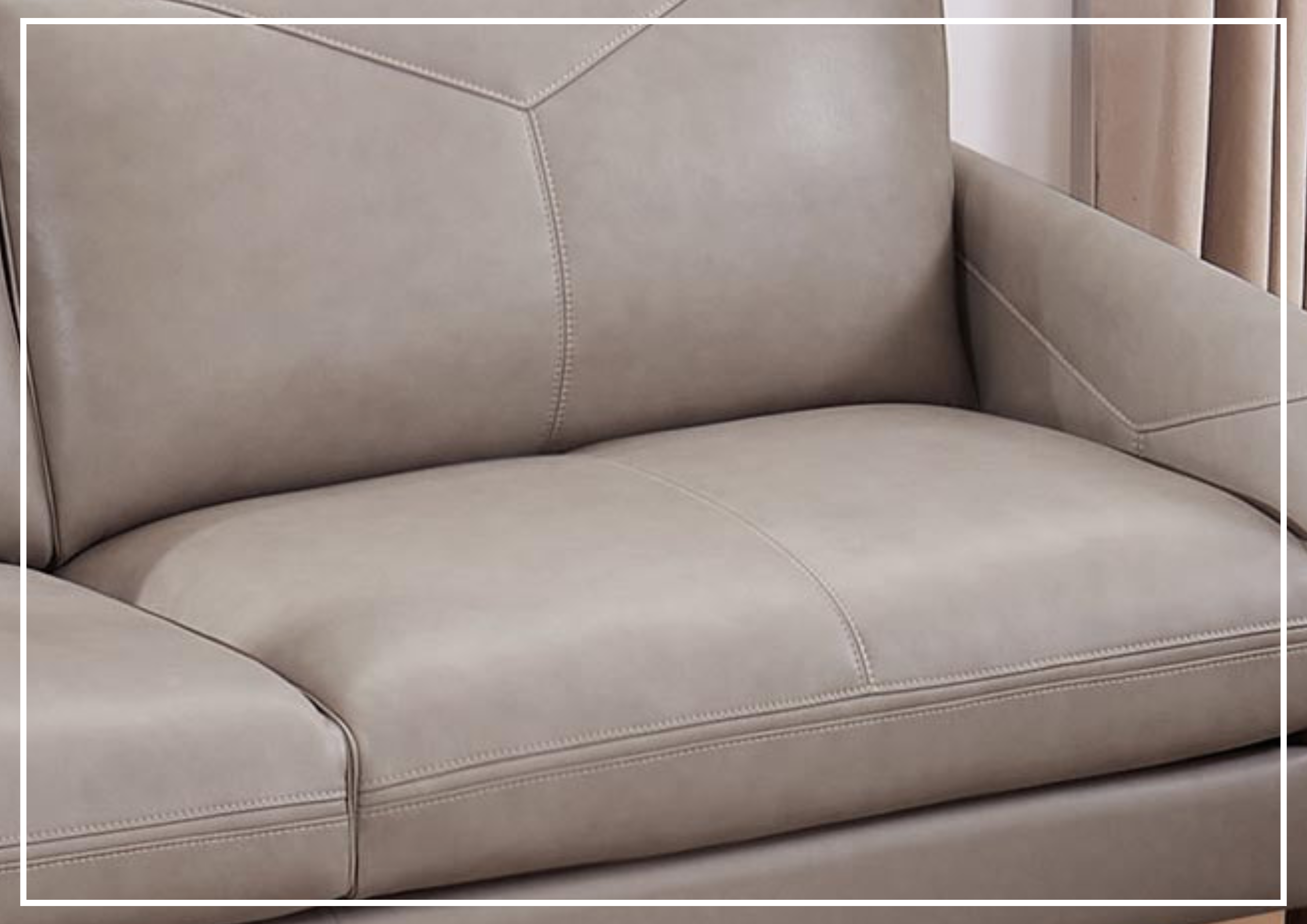 Hydeline Yorkdale Genuine Leather Loveseat Sofa - 2-Seater Recliner Couch for Living Room, Home Theater & Office - Comfortable & Stylish Furniture for Small Spaces