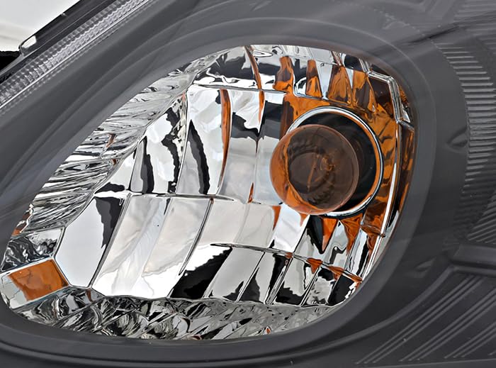 Honda Fit Sport Headlights Lamps Set - Halogen Replacement for Driver & Passenger Side (2012-2014 Models) - Perfect for Night Driving & Car Upgrades