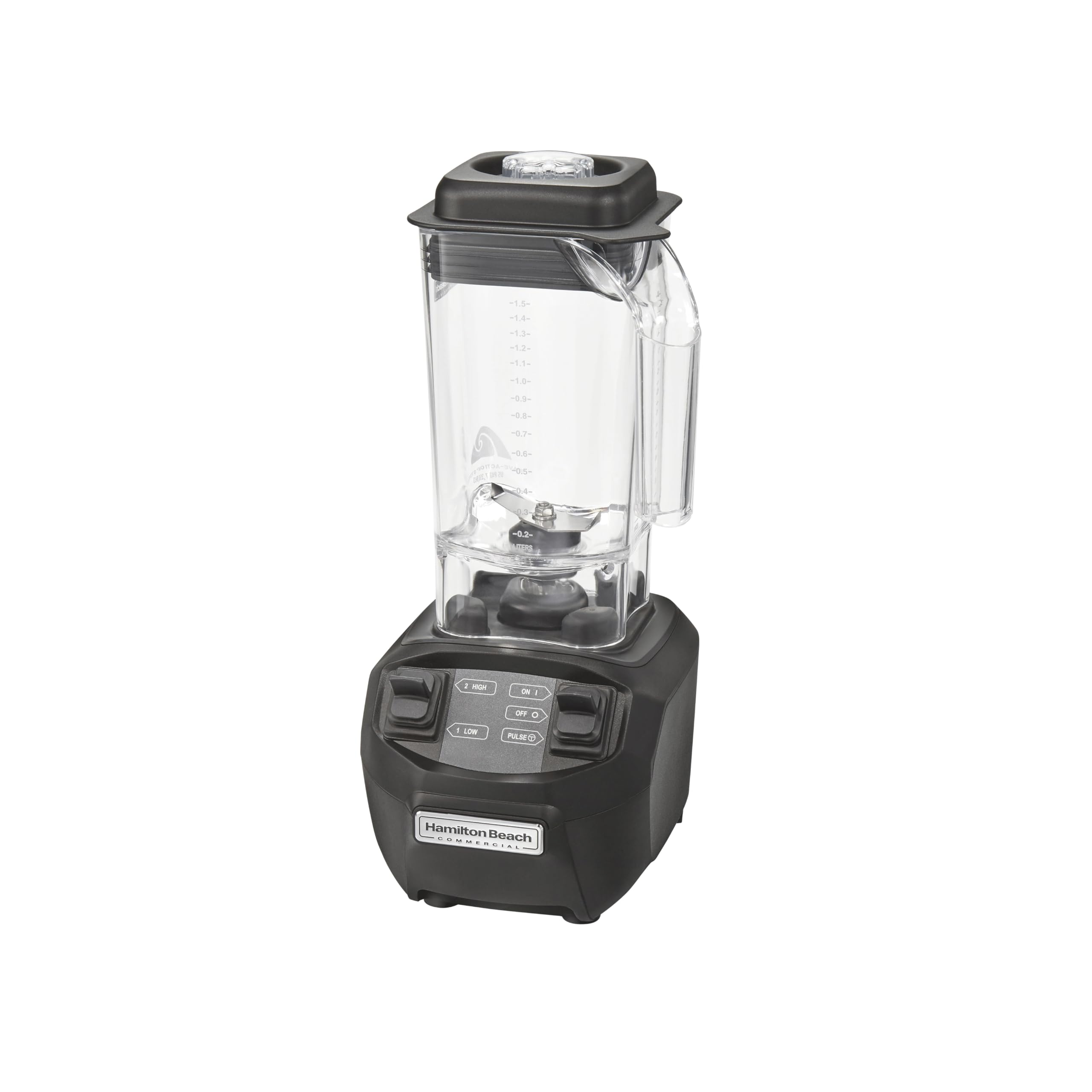 Hamilton Beach Commercial HBB255 Rio Bar Blender - 1.6 HP High Performance, 48oz BPA-Free Pitcher, NSF Certified for Restaurants & Bars - Perfect for Smoothies, Cocktails & Frozen Drinks