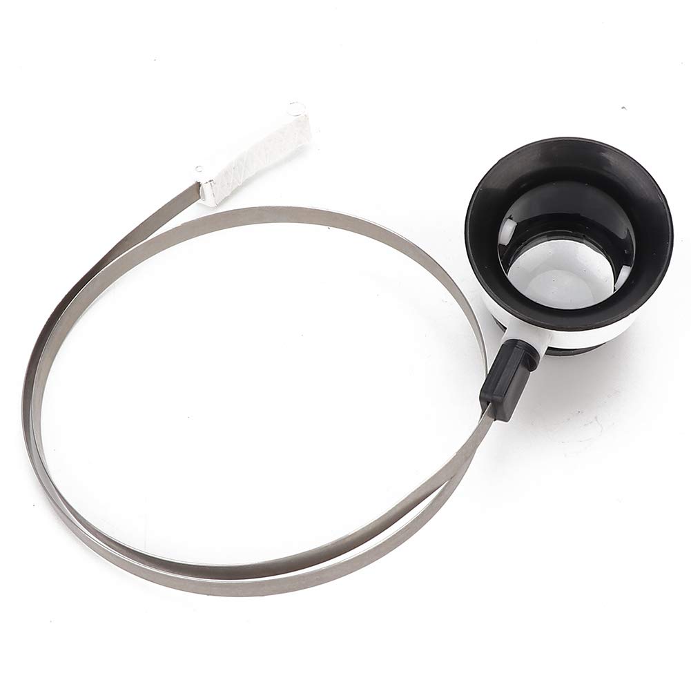 5X Magnifying Glass with Headband - Durable Eye Lens for Jewelry Making, Watch Repair & Tiny Parts Inspection - Lightweight Hands-Free Loupe for Hobbyists & Professionals - Perfect for Watchmakers, Jewelers & DIY Enthusiasts