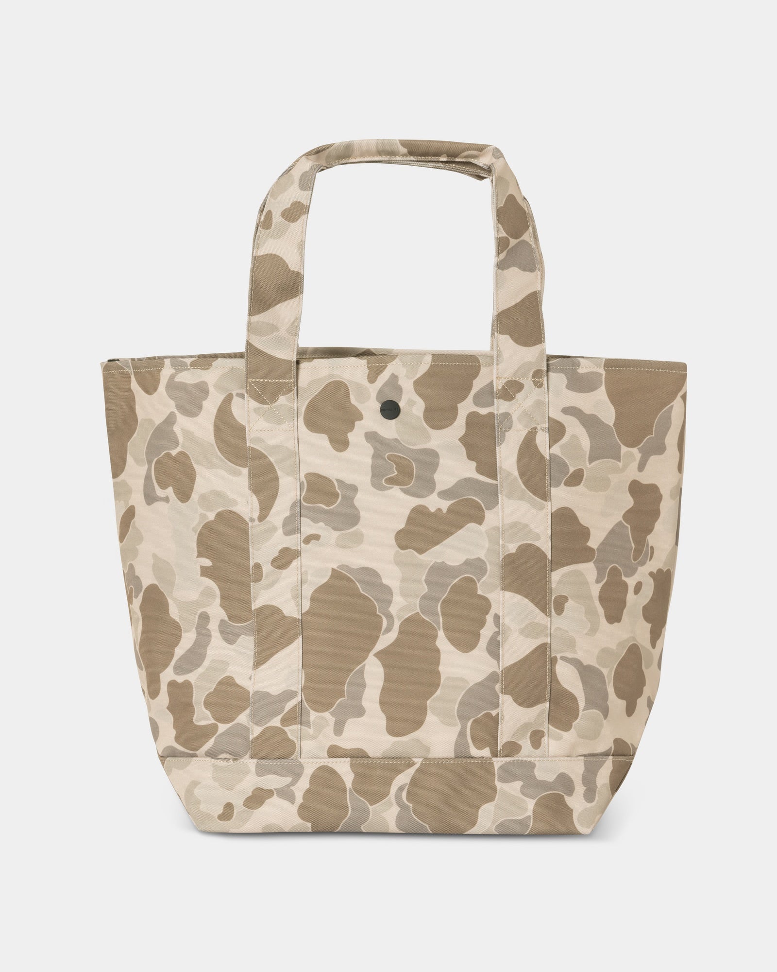Jakob Tote Bag - Waterproof Canvas Desert Duck Camo Print | Stylish & Durable Shopping Bag for Women | Perfect for Beach, Travel & Daily Use