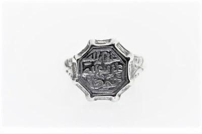 Sterling Silver 8-Point Seal Ring for Men & Women - Elegant Jewelry for Weddings, Engagements & Special Occasions