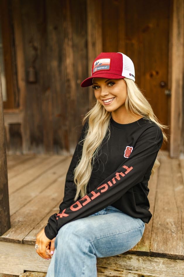 **Twisted X Unisex Long Sleeve Shirt - Comfortable & Stylish Cotton Shirt for Men & Women - Perfect for Casual Wear, Outdoor Activities & Work**