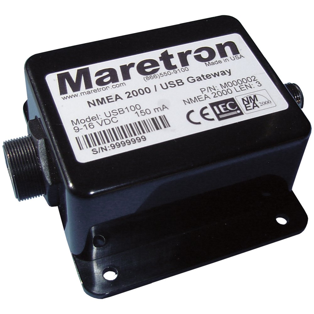 Maretron USB100 NMEA 2000® USB Gateway - High Performance Marine Data Interface for Boat Engine Monitoring & Navigation Systems | Perfect for Yachts, Sailboats & Commercial Vessels
