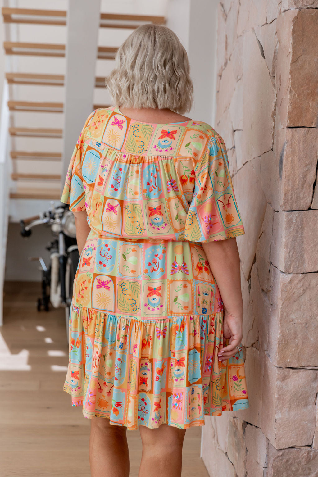 Esmae Pixie Dress - Elegant Floral Print Summer Dress for Women | Perfect for Parties, Weddings & Casual Outings