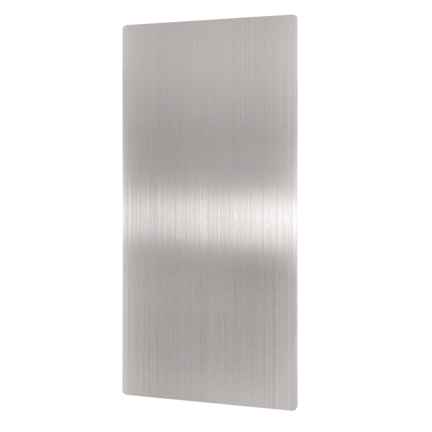Alpine Industries Commercial Hand Dryer Wall Guard - Brushed Stainless Steel (0.06