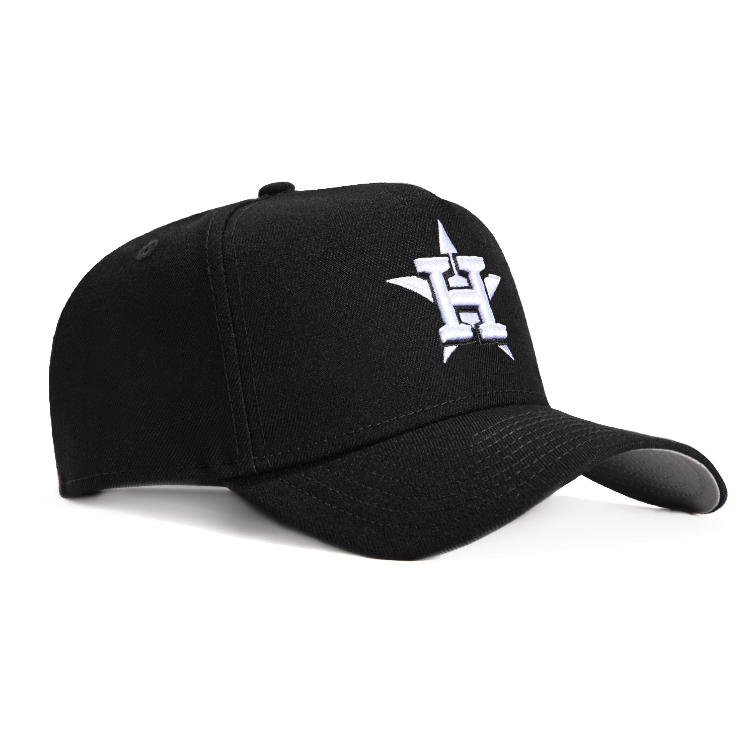 Houston Astros Snapback Hat by New Era - 9Forty A-Frame Adjustable Cap in Black & White | Perfect for Baseball Games, Sports Events & Casual Wear