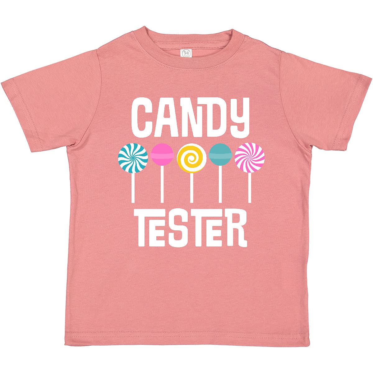 Inktastic Candy Tester Cute Sweets Toddler T-Shirt - Adorable Graphic Tee for Boys & Girls - Perfect for Birthday Parties, Playdates & Everyday Wear