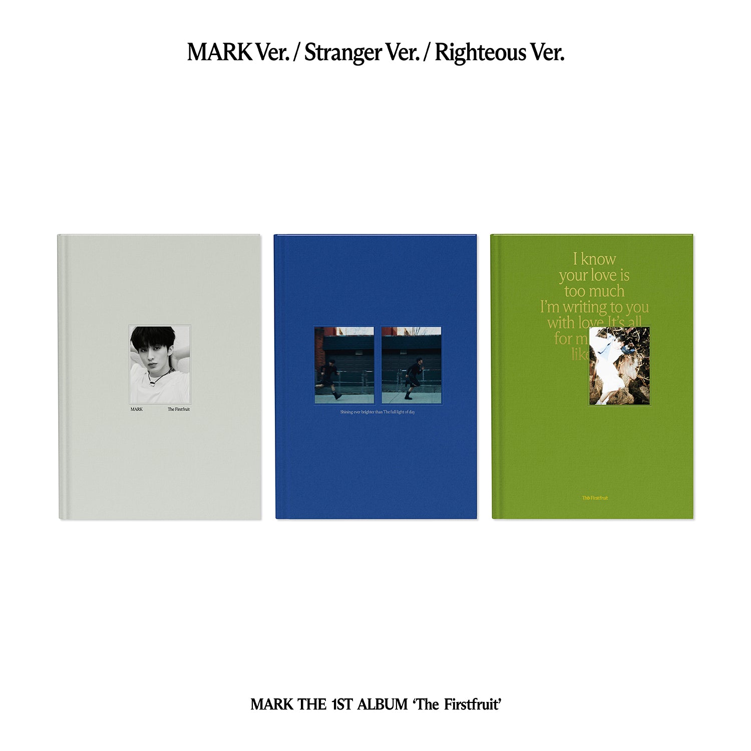 MARK 1ST ALBUM 'THE FIRSTFRUIT' - Debut Music Album for Fans & Collectors | Perfect for Gifting, Home Decor & Music Lovers