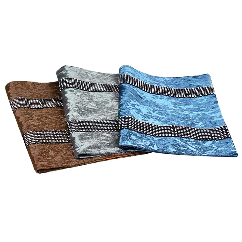 Jiino 4-Pack Brown Placemats Set - Waterproof & Heat-Resistant Table Mats for Dining, Kitchen, Restaurant - Perfect for Indoor & Outdoor Use, Parties, Picnics, and Daily Meals