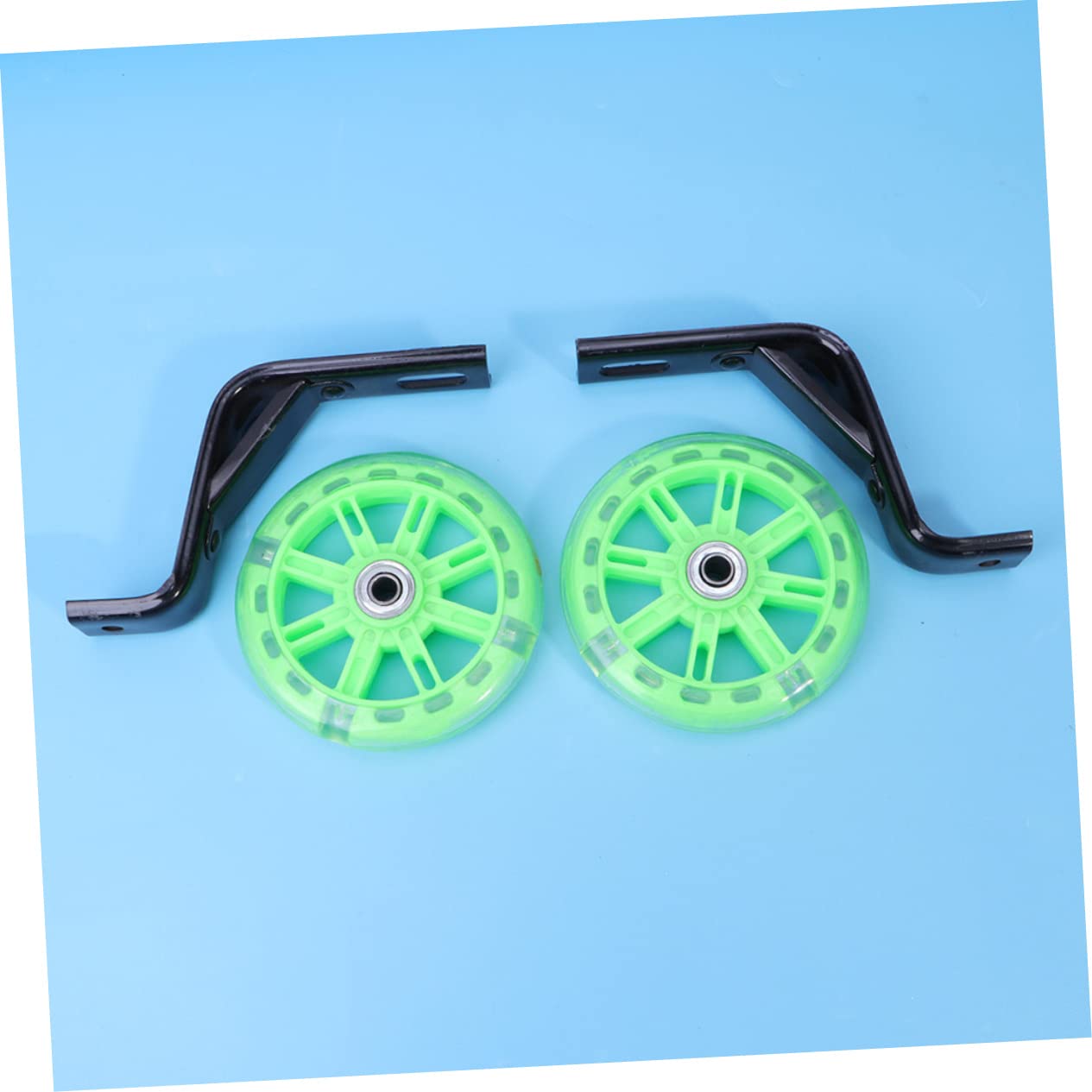 2 Pcs Kids Bike Training Wheels - Silent Balance Auxiliary Wheels for Safe Cycling