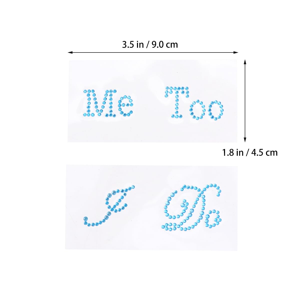 EXCEART Rhinestone Shoe Stickers - Self-Adhesive Sole Protector Appliques, Wedding Decals for Bridal Shoes (10pcs) | Perfect for 