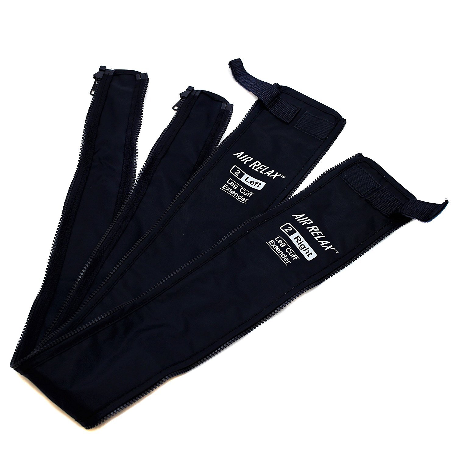 Air Relax Sequential Air Compression Leg Massager Extension Cuffs - Leg Cuff Extender for Enhanced Circulation & Pain Relief | Perfect for Post-Workout Recovery, Long Flights & Home Therapy