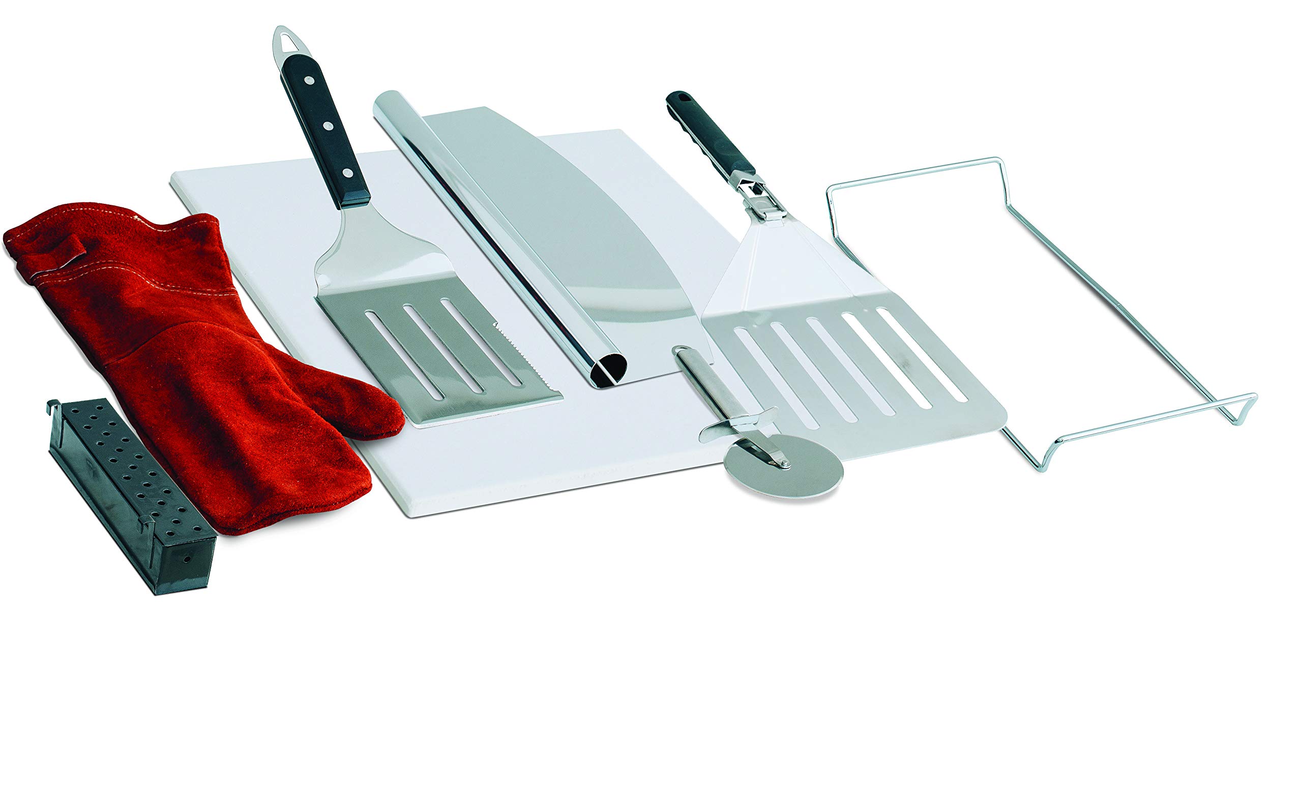 Summerset Grills SSTOAK-1 8-Piece Pizza Oven Accessory Kit - Perfect for Outdoor Cooking, Backyard BBQs & Wood-Fired Pizza Parties