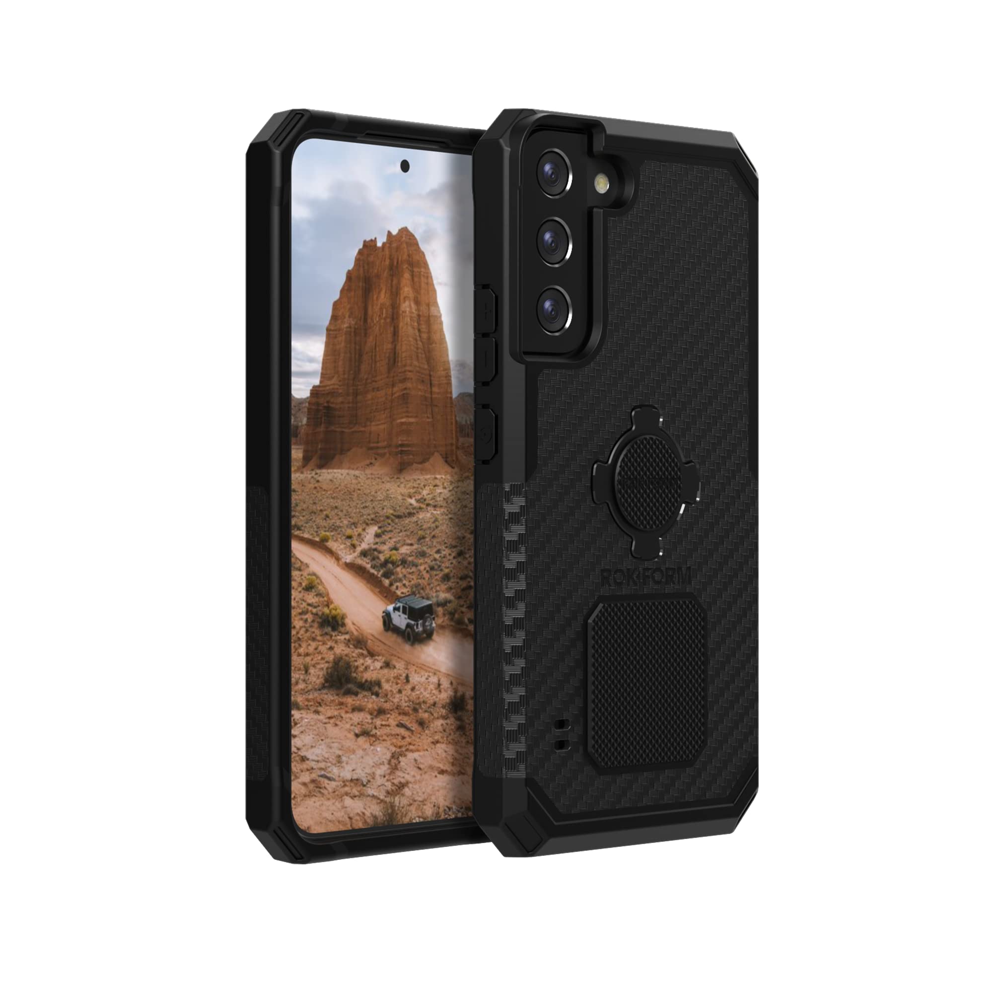 Rokform Rugged Magnetic Case for Samsung Galaxy S22 Plus - Twist Lock Technology | Military-Grade Drop Protection (Black) | Perfect for Outdoor Adventures, Construction Work & Extreme Sports