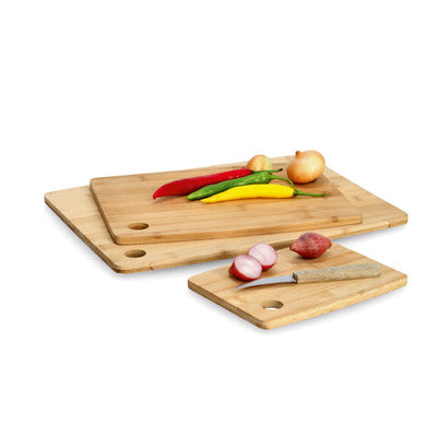 Premium 3-Piece Bamboo Cutting Board Set - Durable, Eco-Friendly Kitchen Essentials for Chopping, Slicing & Meal Prep - Perfect for Home Cooks & Professional Chefs