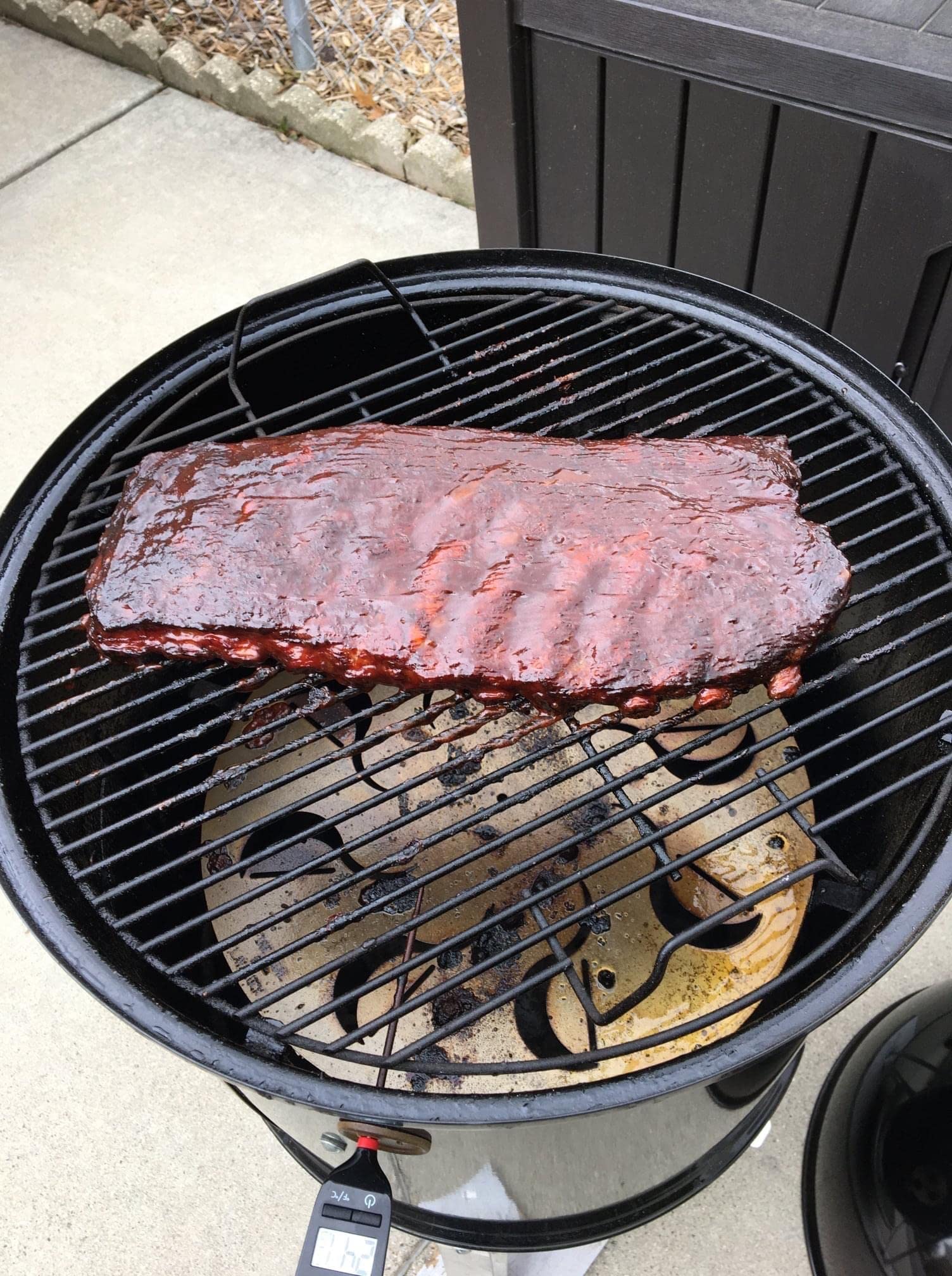 FireDial Baffle Plate Heat Management System for Charcoal BBQ & Smokers - Compatible with 22