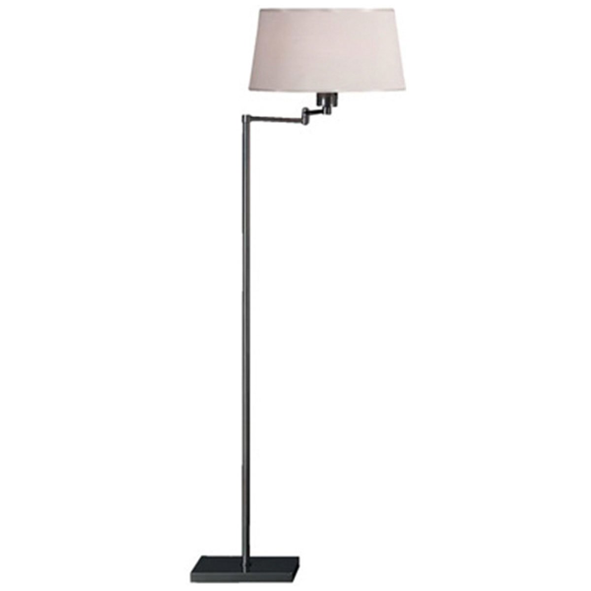 1825 Modern One Light Floor Lamp - Adjustable Standing Lamp for Living Room, Bedroom, or Office - Bright LED Reading Light with Remote Control & 3 Color Temperatures - Perfect for Night Reading, Home Decor, and Workspace Lighting