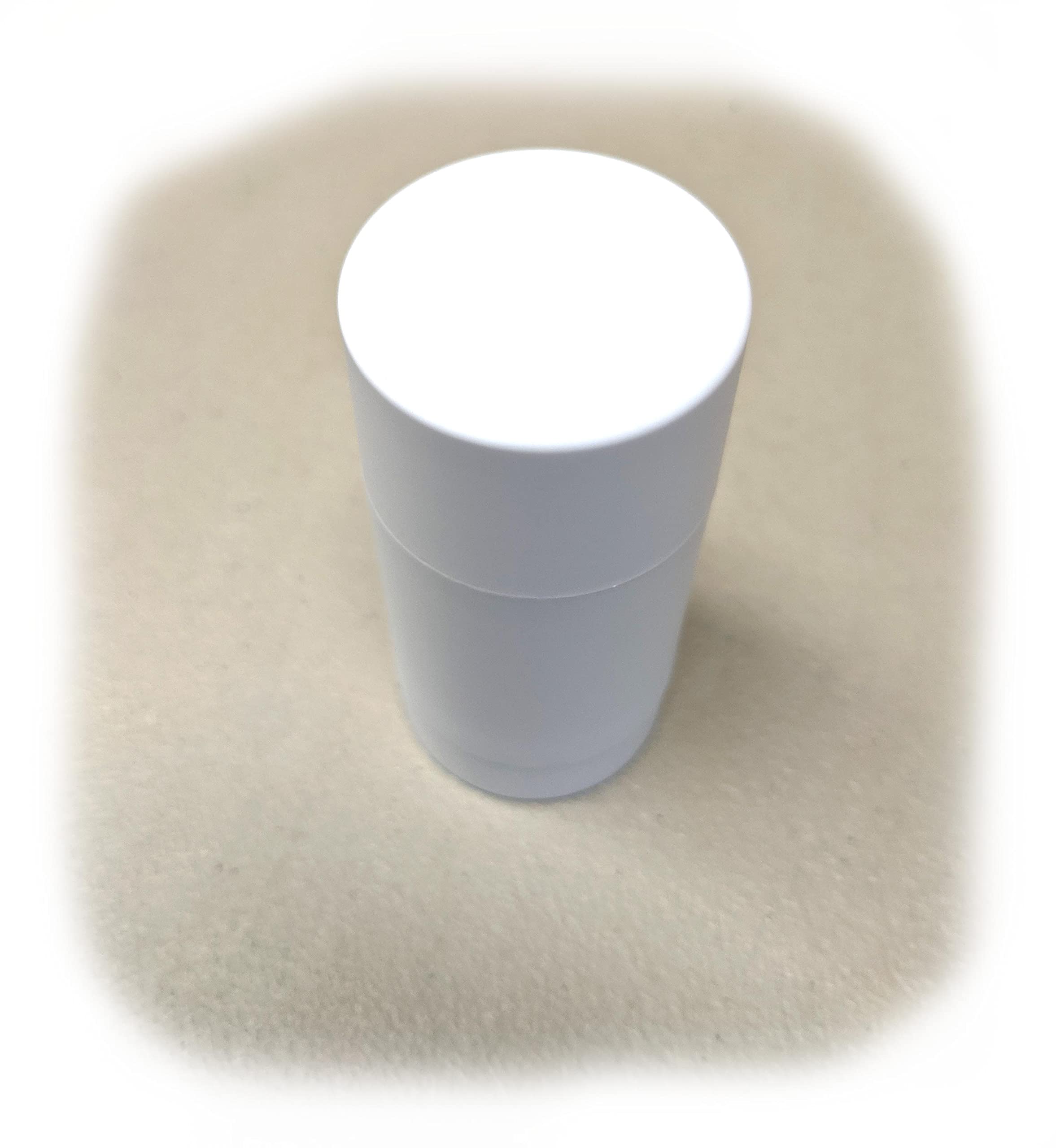 Eco-Friendly Empty Deodorant Containers 2.65 Oz - Twist-Up Refillable Tubes, Recyclable & Reusable for DIY Deodorant (32-Pack, Matte White) | Perfect for Homemade Skincare, Travel Toiletries & Zero-Waste Lifestyle