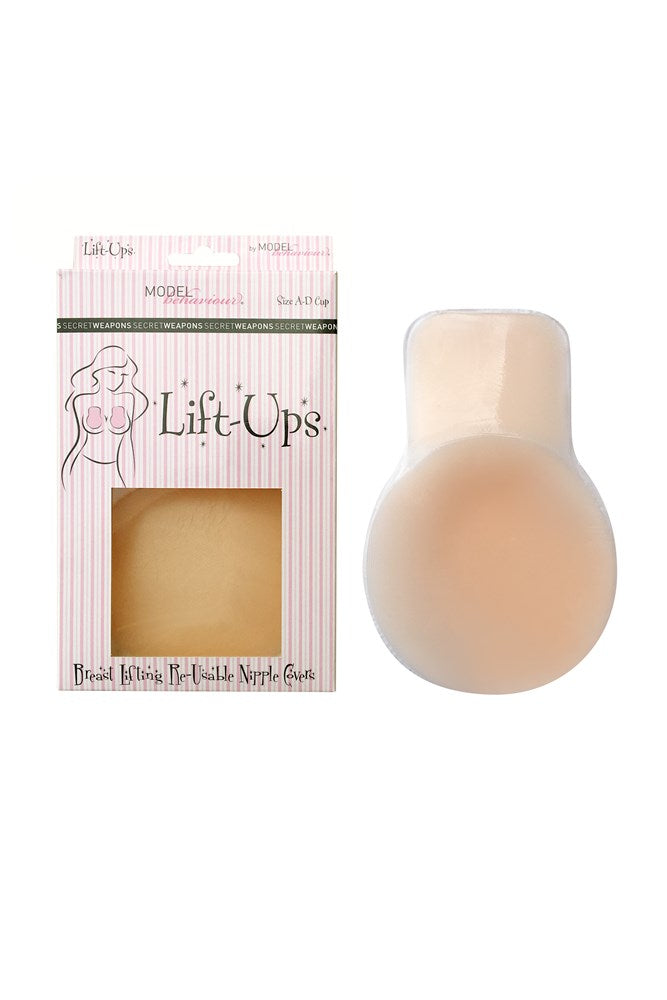 Lift Ups Breast Lifting Nipple Covers - Invisible Adhesive Bra for Women, Reusable Silicone Pasties for Strapless Dresses & Backless Outfits (Perfect for Weddings, Parties & Everyday Wear)