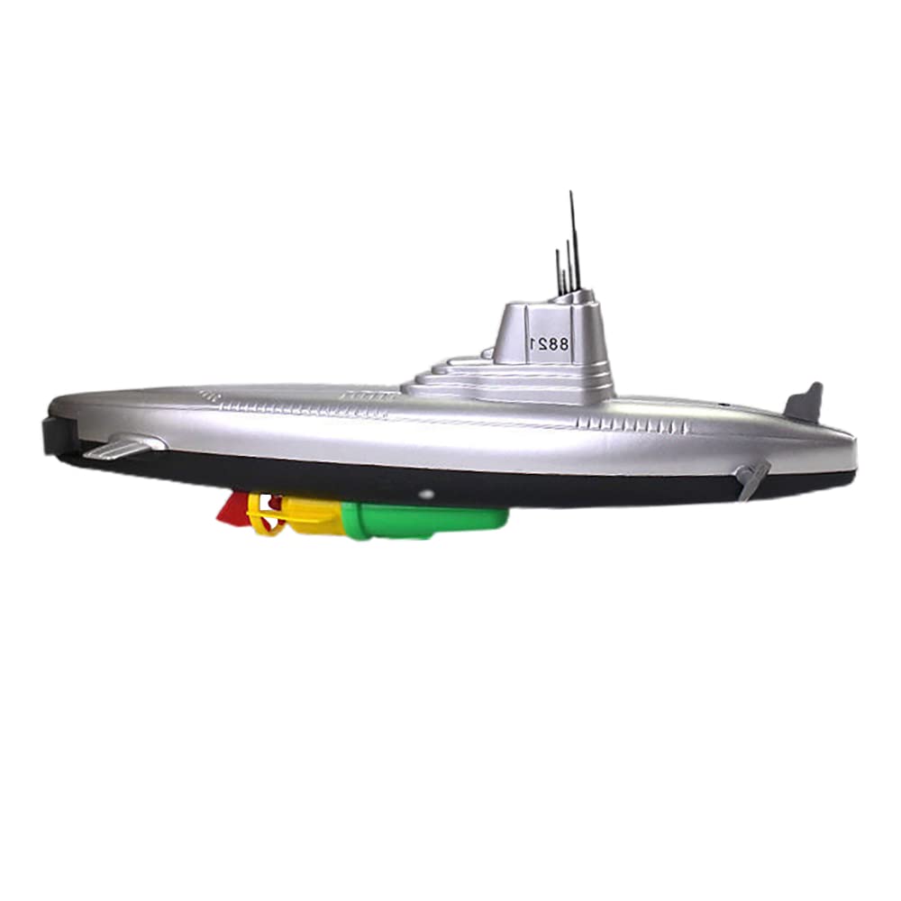 Electric Submarine Toy for Kids - Fun Pigboat Bath & Pool Water Toy, Military Submarine Model with Floating Action - Perfect for Bathtub Playtime, Swimming Pools & Outdoor Water Activities (8821)