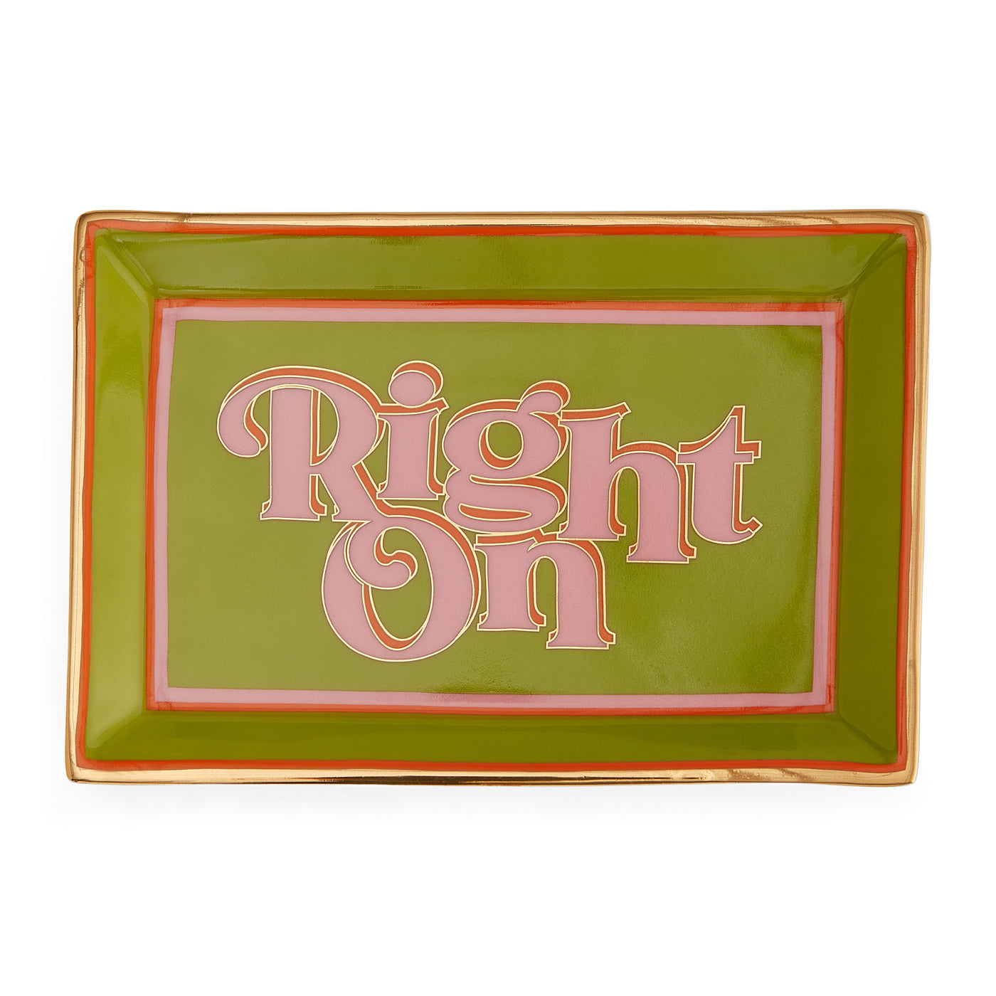 Right On Rectangle Tray - Premium Serving Tray for Dining, Entertaining & Home Decor | Perfect for Parties, Breakfast in Bed & Coffee Table Display