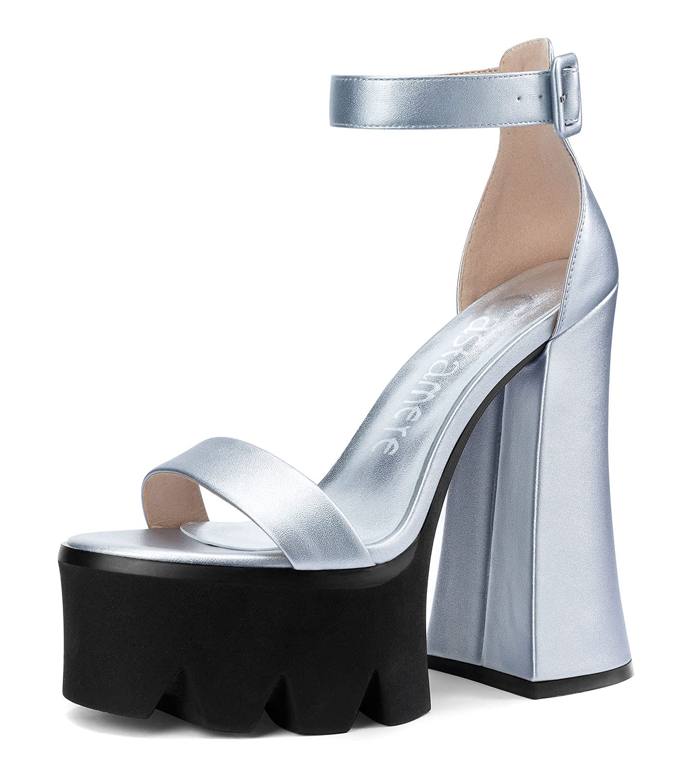 Castamere Women's High Heel Platform Sandals - 6 Inch Ankle Strap Heels for Wedding, Party & Special Occasions - Comfortable Dress Shoes for Evening Events & Date Nights