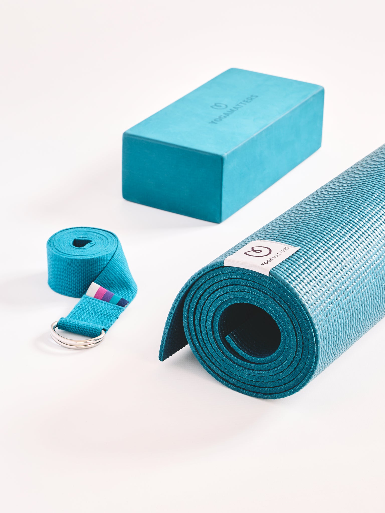 Yogamatters Sticky Yoga Mat - Non-Slip Eco-Friendly Exercise Mat for Yoga, Pilates & Home Workouts - Perfect for Beginners & Professionals