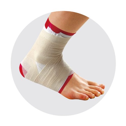 Mueller Tear-Light Tape Red - 24 Count | Athletic First Aid Tape for Sports Injuries, Sprains & Wound Care | Ideal for Athletes, Physical Therapy & Home First Aid Kits