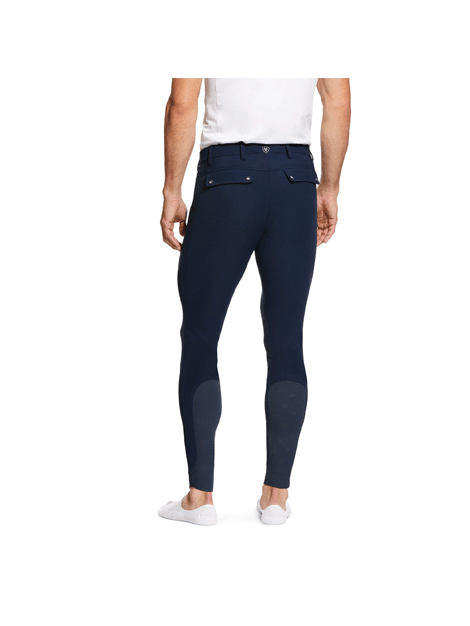 Ariat Men's Tri Factor Grip Knee Breeches - Equestrian Riding Pants for Horseback Riding & Show Jumping