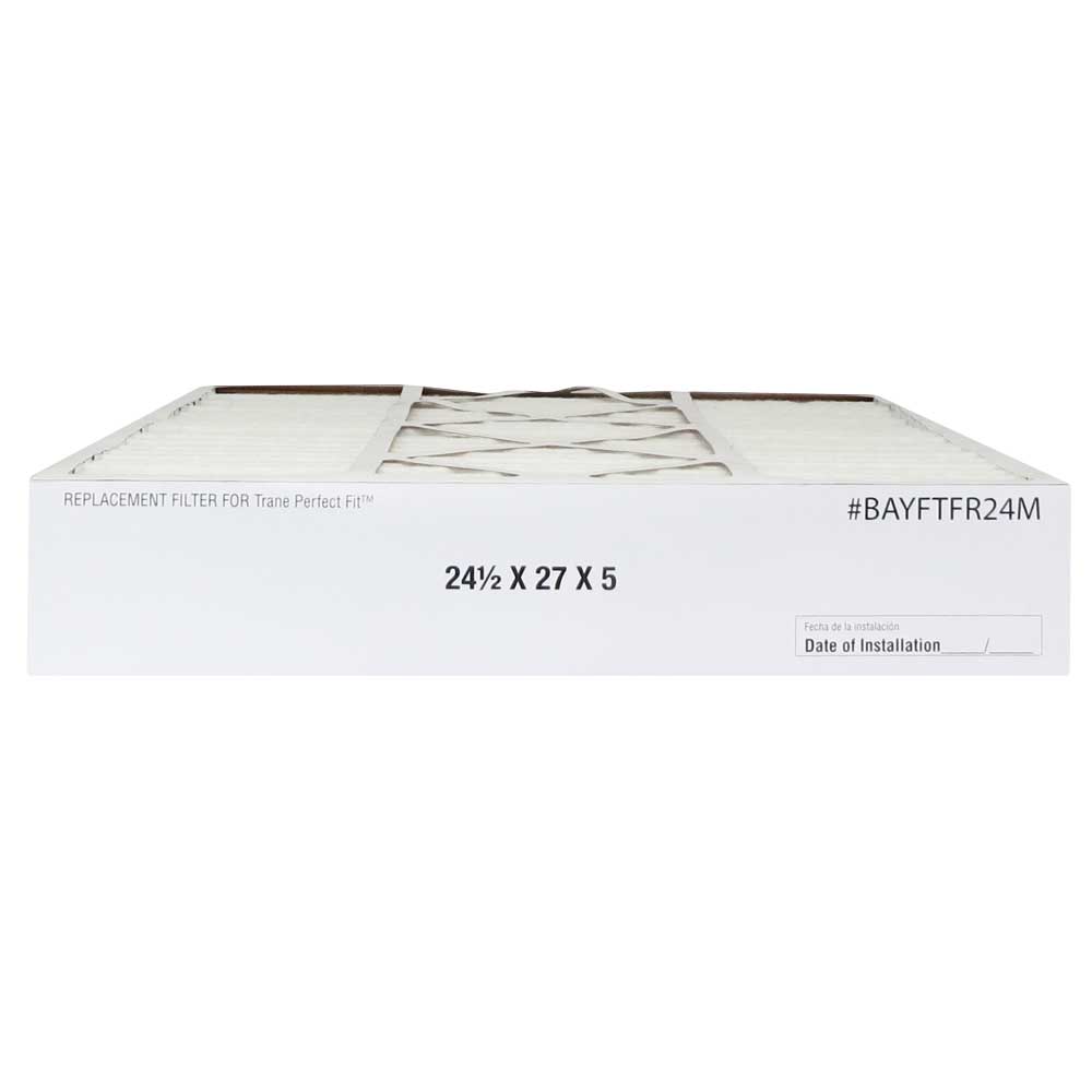 Atomic BAYFTFR24M 24.5x27x5 MERV 8 Trane Replacement Furnace Air Filter - 2 Pack for Improved Indoor Air Quality & HVAC System Protection