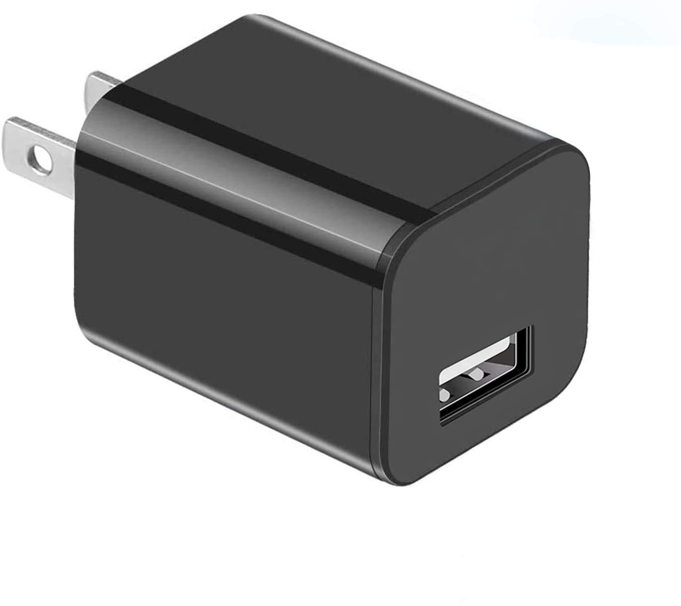 HD 1080P Hidden Spy Camera with USB Charger - Mini Wireless Surveillance Camera for Home Security, Office Monitoring & Nanny Cam Use