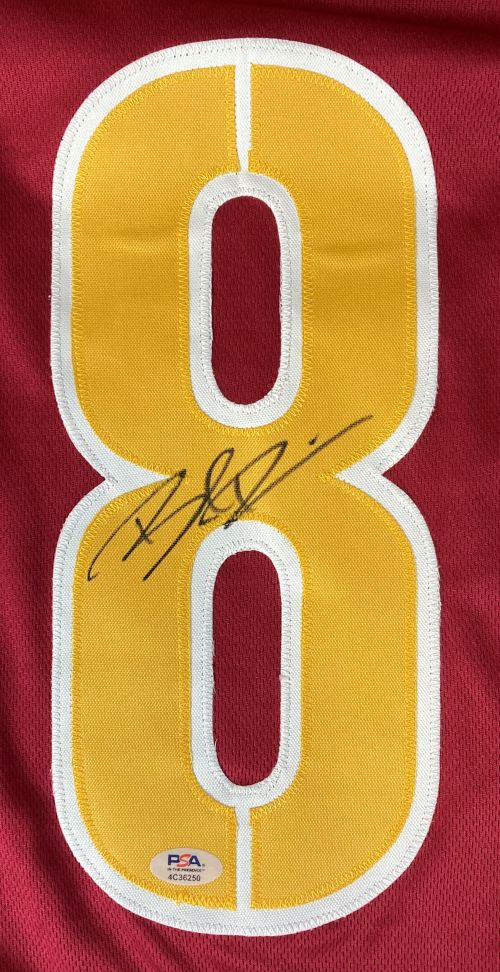 Brian Robinson Jr Washington Commanders Signed Maroon Football Jersey with PSA/DNA Hologram - Authentic NFL Collectible for Fans & Memorabilia Display