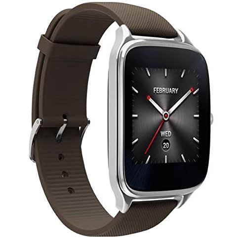 ASUS ZenWatch 2 WI501Q Smartwatch - Gunmetal WI501Q-2J-GB2 | Android Wear OS, Fitness Tracker, Bluetooth Smart Watch for Men & Women | Perfect for Workouts, Office & Everyday Use