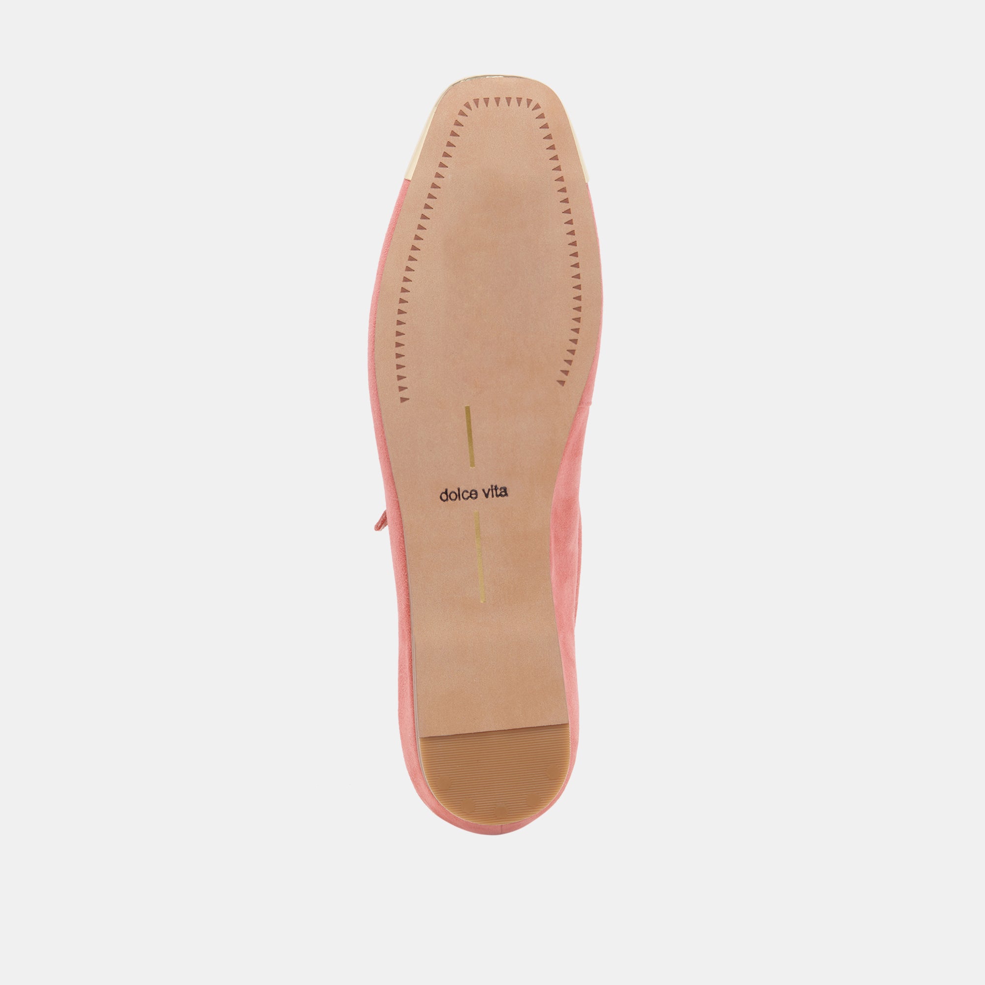 REYES Women's Coral Suede Toe Cap Ballet Flats - Comfortable & Stylish Shoes for Work, Office, Casual Wear & Daily Walking