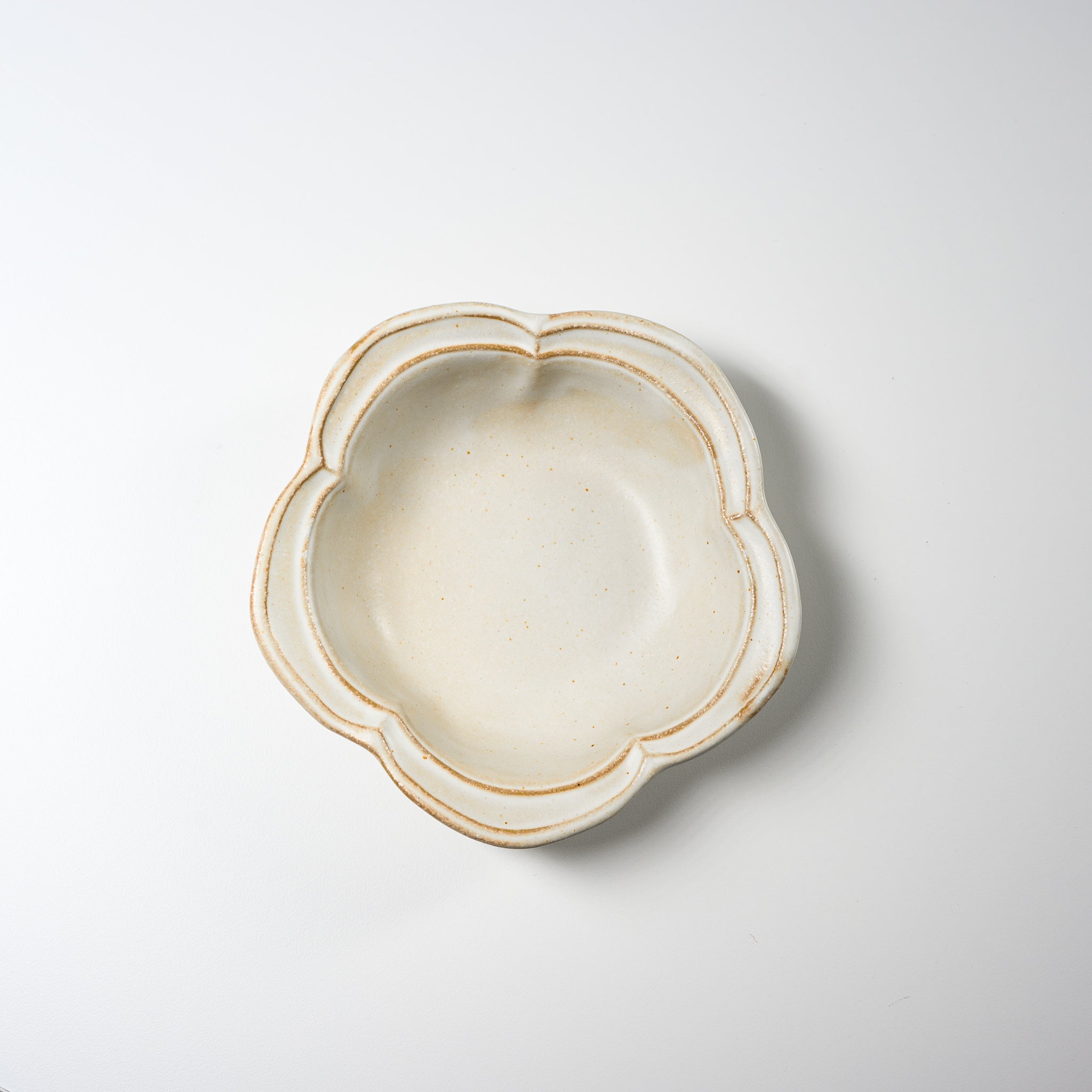 Wakasama Ceramic Plum Shallow Bowl - Handcrafted Japanese Pottery for Tea, Dessert & Home Decor | Traditional Kiln-Fired Tableware for Asian Cuisine & Modern Dining