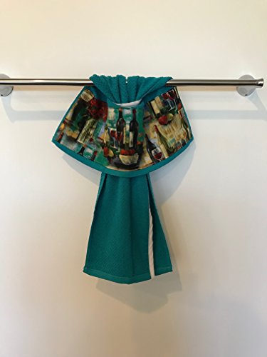 Blue With Wine Patch