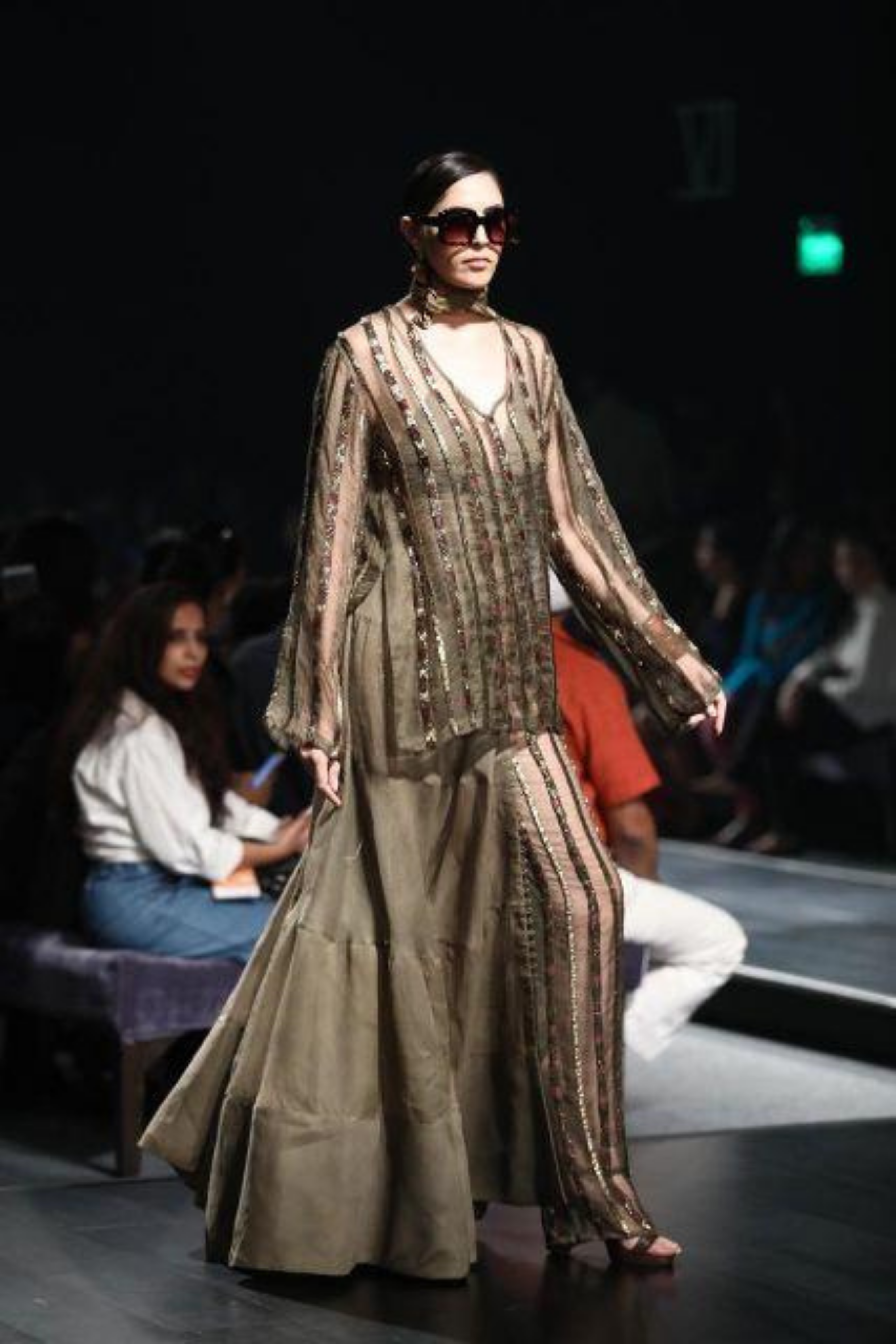 Elegant Olive Green Front Open Maxi Dress for Women - Boho Chic Long Dress for Summer, Beach, Parties & Casual Wear