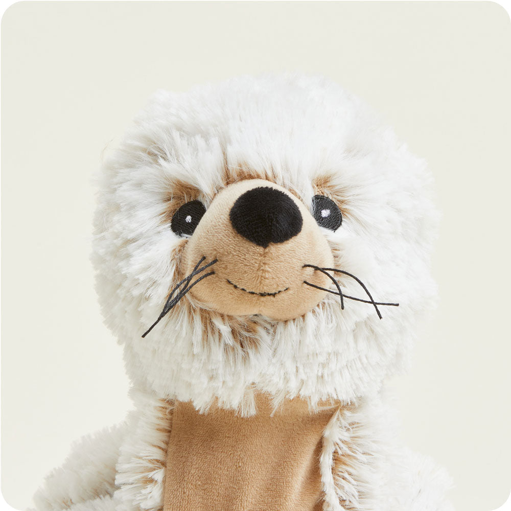Weighted Heated Stuffed Animal - Warmies Plush Toy for Relaxation & Comfort | Microwaveable Heat Therapy for Stress Relief, Anxiety, and Muscle Pain - Perfect for Kids & Adults