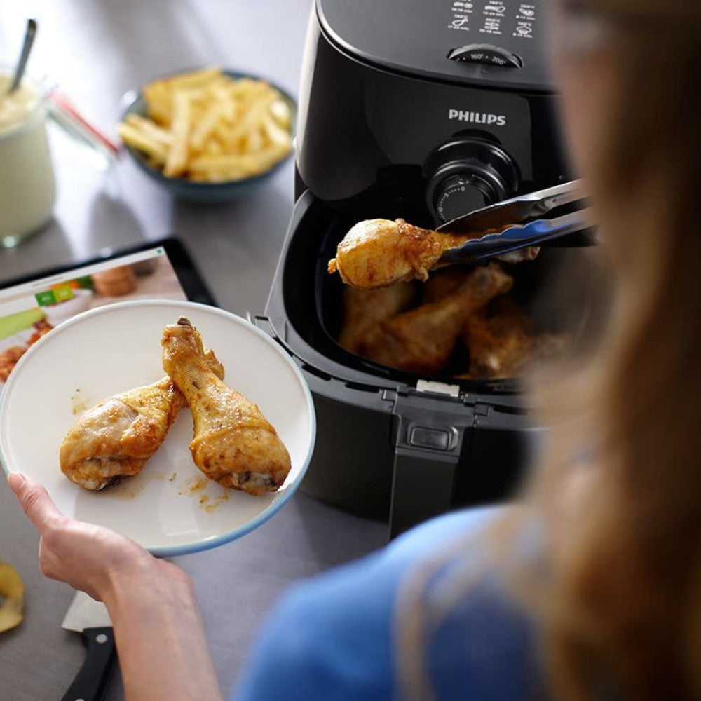 PHILIPS Premium Air Fryer HD9721 - Certified Refurbished with Manufacturer Warranty | Healthy Cooking, Crispy Fried Food & Family Meals