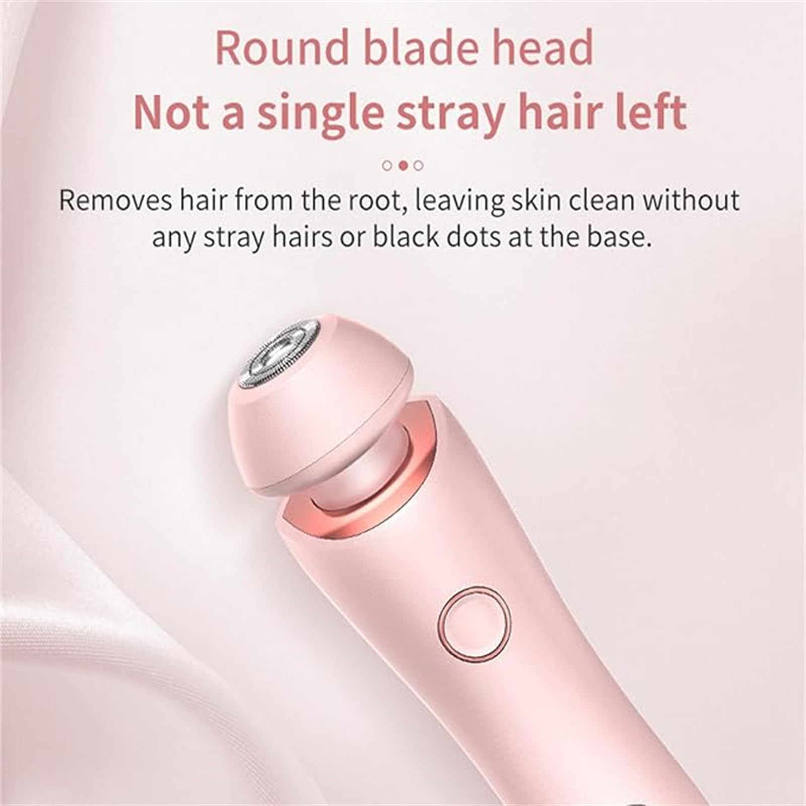 Vantique Electric Shaver for Women - Rechargeable Bikini Trimmer & Lady Shaver with Glowbabe™ Technology - Portable Pink Women's Razor for Smooth Skin - Perfect for Travel, Gym & Quick Touch-Ups